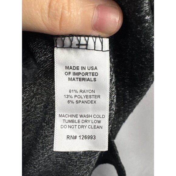 Women’s astrologie Size Petite Medium Black/Grey Short Sleeve Shirt - Picture 5 of 5